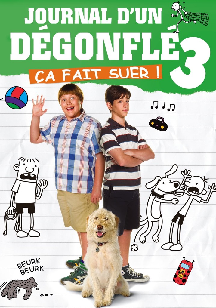 Journal d'un dégonflé 3 Ça fait suer ! en streaming
